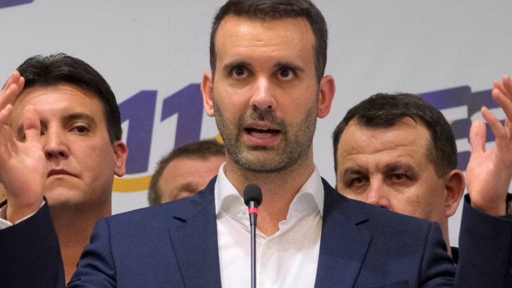 ARCHIV - Der Zentrumspolitiker Milojko Spajic wurde zum neuen Ministerpräsidenten von Montenegro gewählt. Foto: Risto Bozovic/AP/dpa