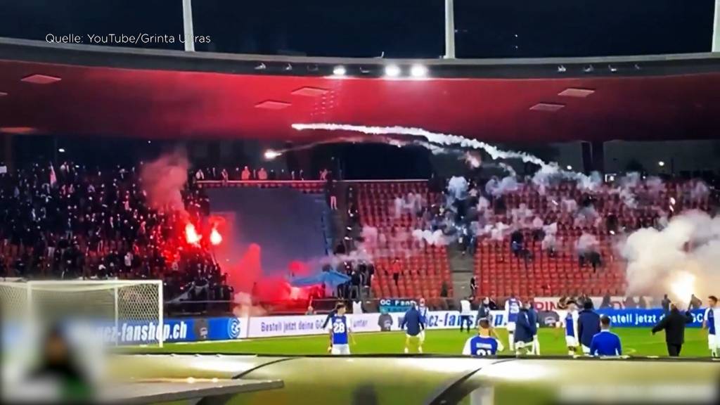 Ausschreitungen nach dem Fussball-Derby zwischen dem GC und FCZ