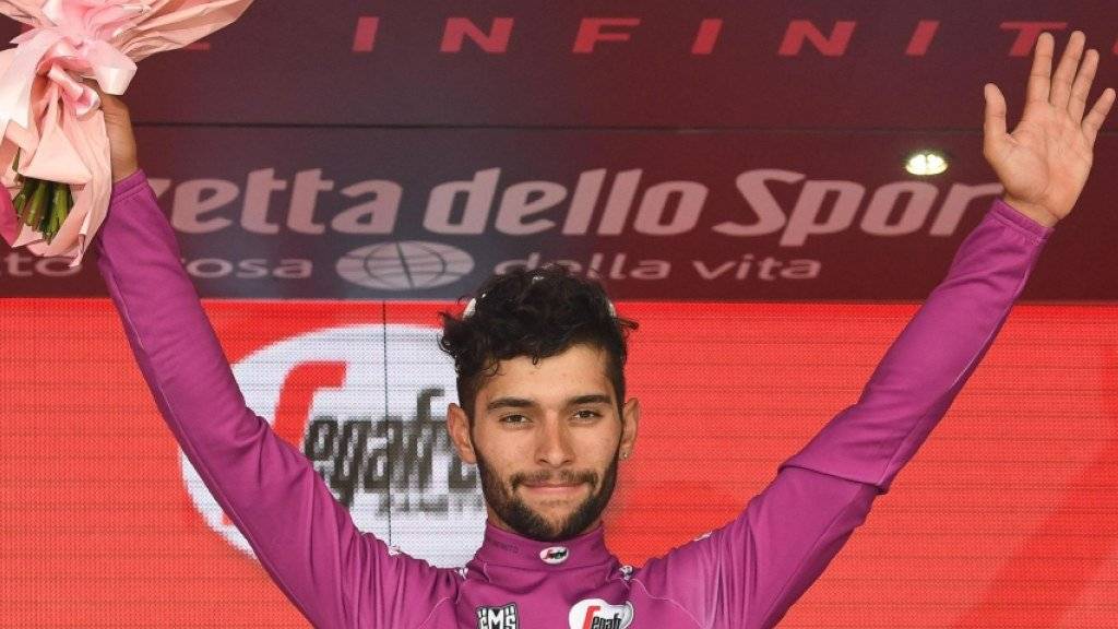 Vierter Etappensieg am Giro d'Italia: Der Kolumbianer Fernando Gaviria ist im Sprint eine Macht