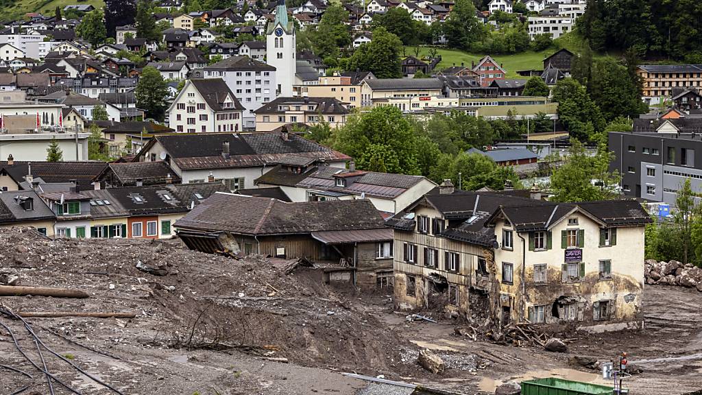 3,7 Millionen Franken vom Bund für Glarner Erdrutschdorf Schwanden