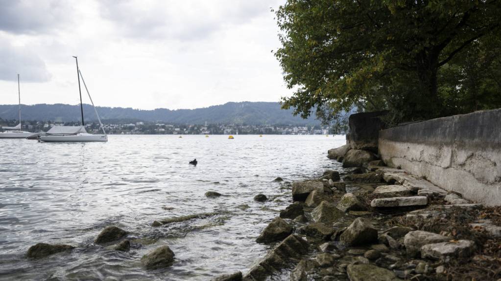 Um ein weiteres Absinken des Seepegels zu verhindern, wird der Abfluss aus dem Zürichsee ab Donnerstag weiter reduziert. (Archivbild