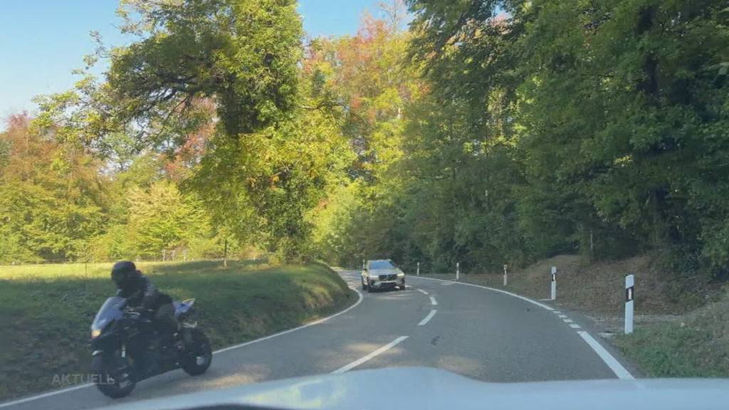 Plakat-Aktion: Anwohner in Dornach haben genug von den Töff-Rasern