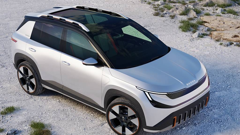 Mit dem Elektro-Einsteigermodell Epiq will es Skoda mit der günstigen chinesischen Konkurrenz aufnehmen. (Bild Skoda)