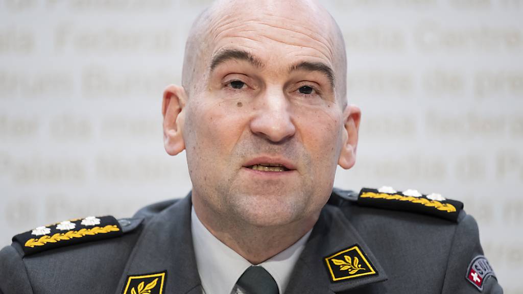 «Alle befürchten eine Verschärfung der Lage»: Armeechef Thomas Süssli. (Archivbild)