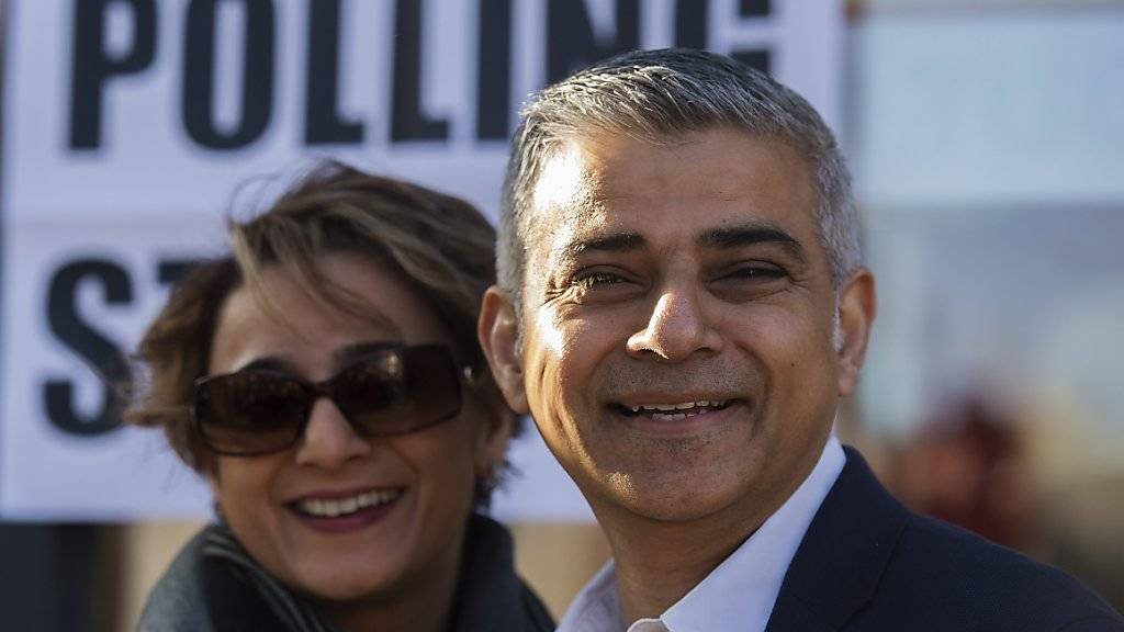 Londons neuer Bürgermeister heisst sehr wahrscheinlich Sadiq Khan - und ist Muslim.