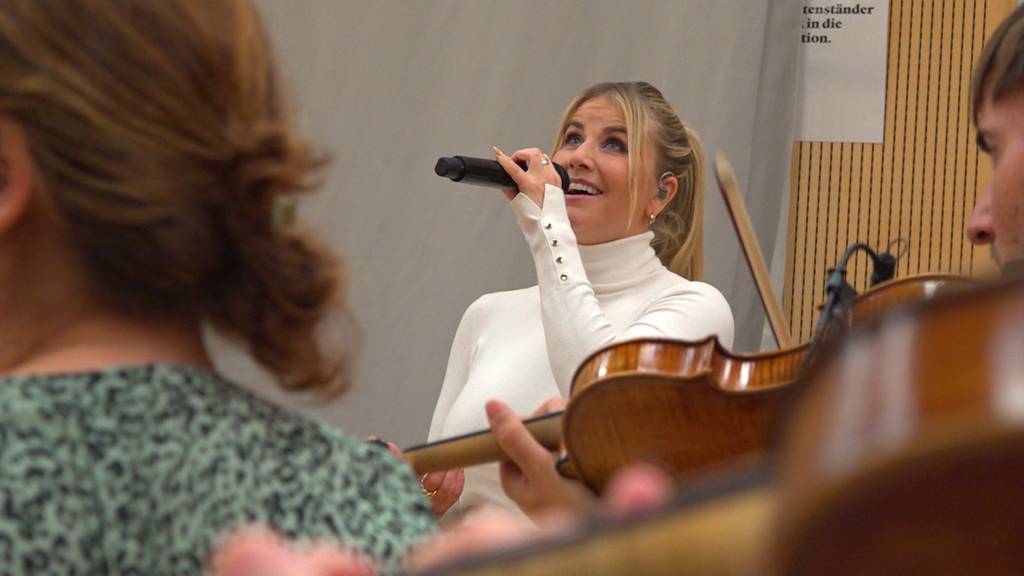 Premiere für Beatrice Egli - «Das ist ein Risiko»