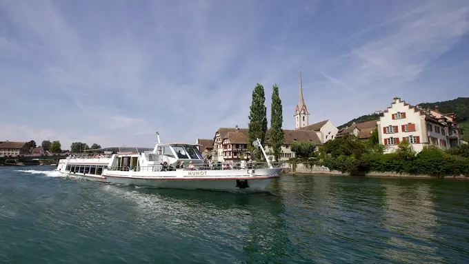 Wegen zu niedrigem Wasserpegel: Kursschiffe auf Hochrhein fallen aus