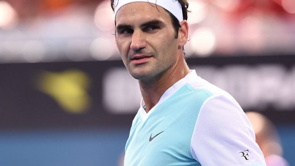 Roger Federer spielt um einen weiteren Titel