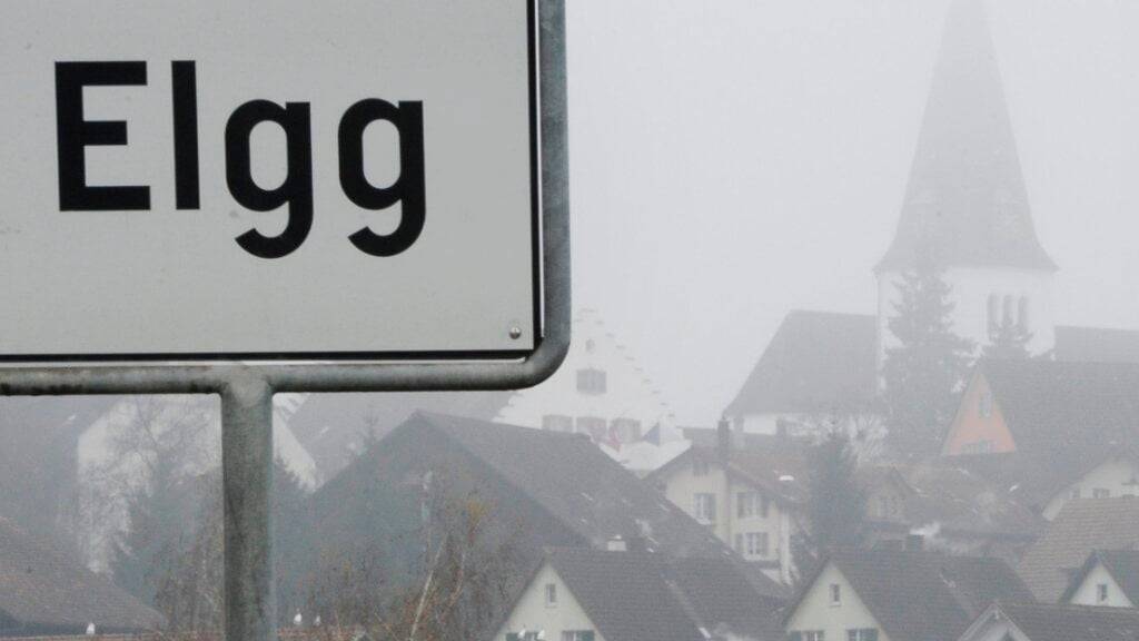 Das Ortsschild von Elgg auf einer Aufnahme von 2011. (Archivbild)