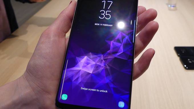 Samsung zeigt das Galaxy S9 und S9 Plus