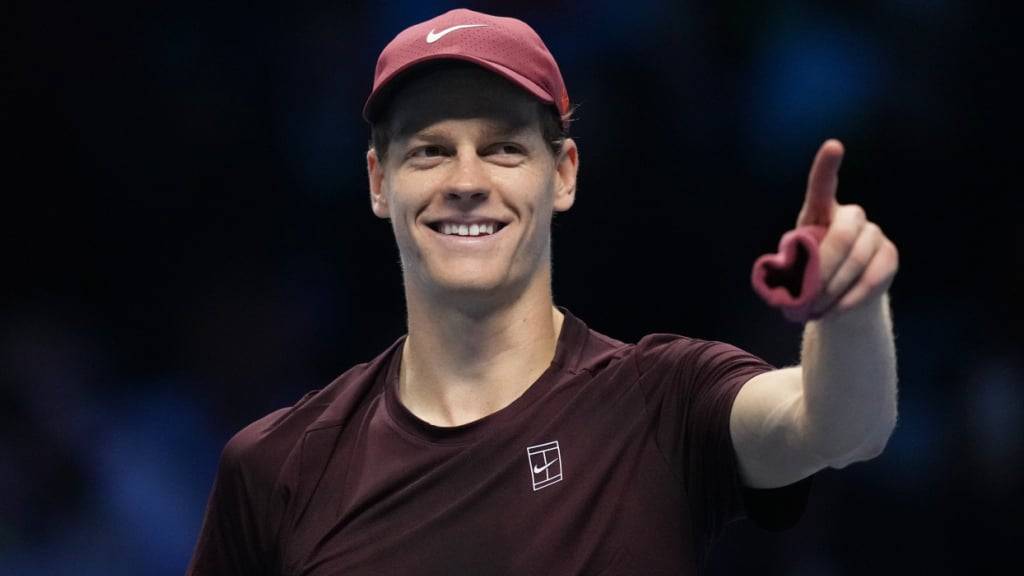 Jannik Sinner liess zum Auftakt der ATP Finals nichts anbrennen