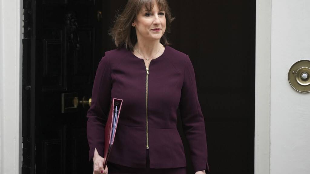 ARCHIV - Die britische Finanzministerin Rachel Reeves. Foto: Alastair Grant/AP/dpa/Archivbild