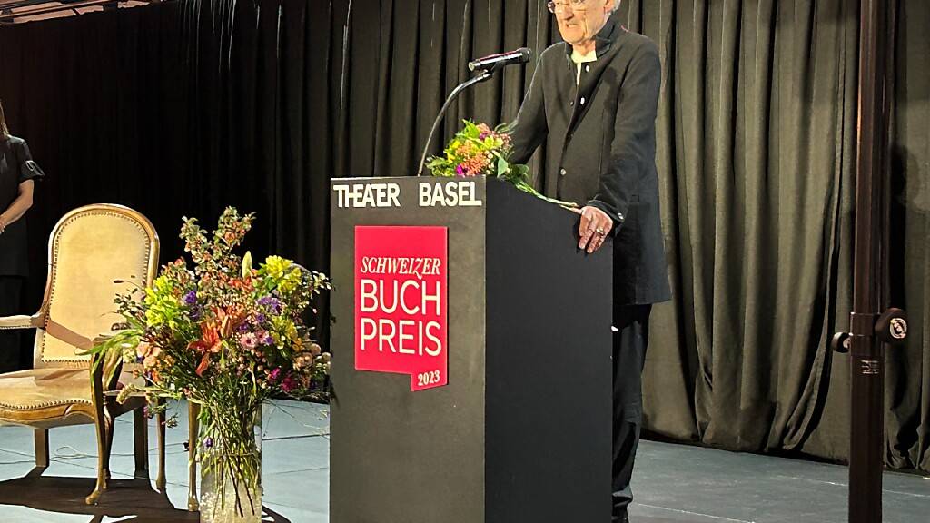 Christian Haller ist der Träger des Schweizer Buchpreises 2023.