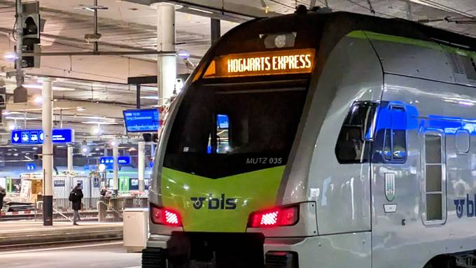 «Hogwarts Express» fährt von Bern nach Spiez – BLS-Lokführer landet Internet-Hit