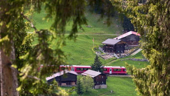 Umgestürzter Baum legte Arosalinie lahm