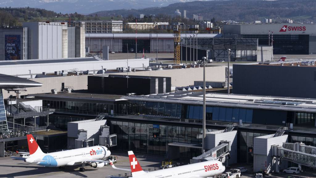 Flughafen Zürich verzeichnet auch im August mehr Flugbewegungen