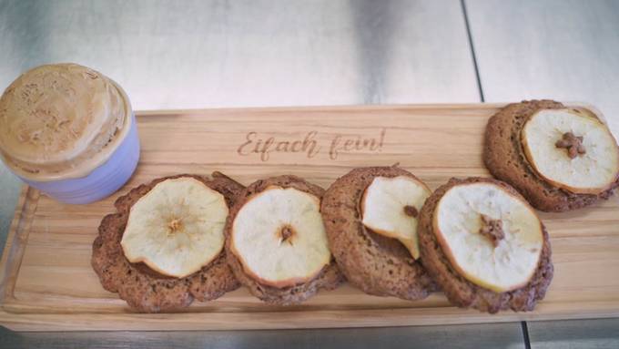 Apfel-Ingwer-Kekse