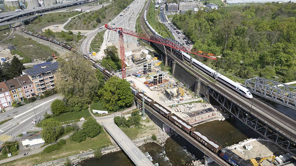 Baustellen verlängern Zugreisen von der Schweiz ins Ausland