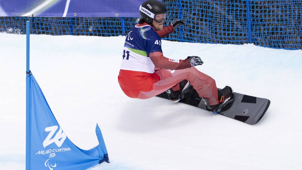 Fabrice von Grünigen fährt im Bankes Slalom überraschend zu Silber