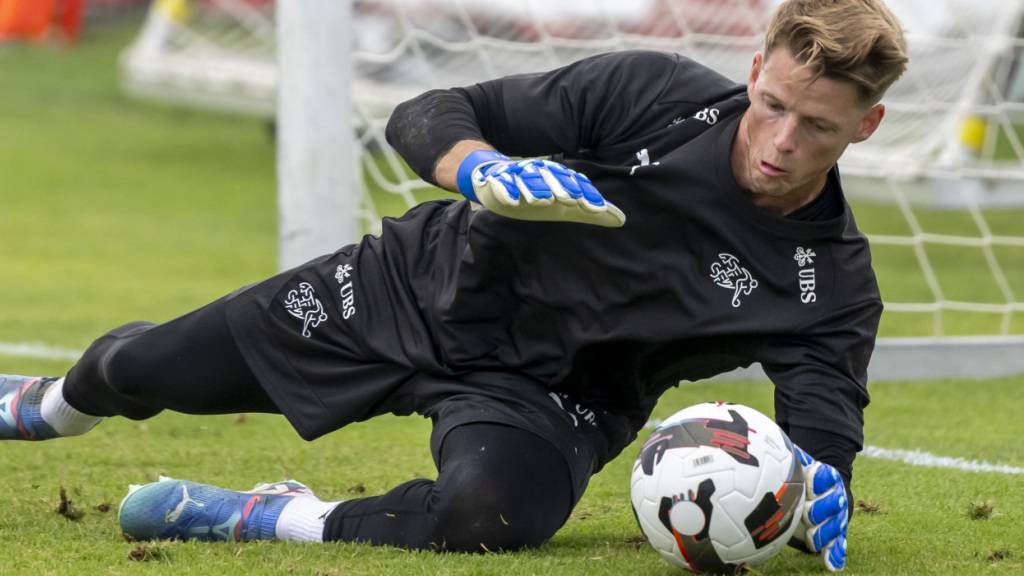 Der Schweizer Nationalgoalie Jonas Omlin fällt bei Borussia Mönchengladbach bis auf Weiteres aus