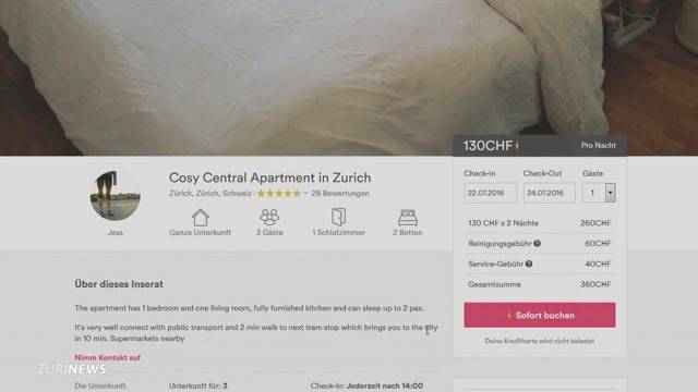 Hoteliers ärgern sich über Airbnb