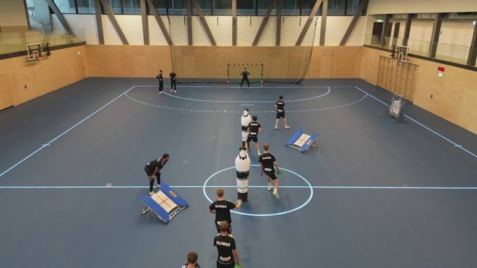 Erstes Training der Handball-Akademie für Männer in Cham