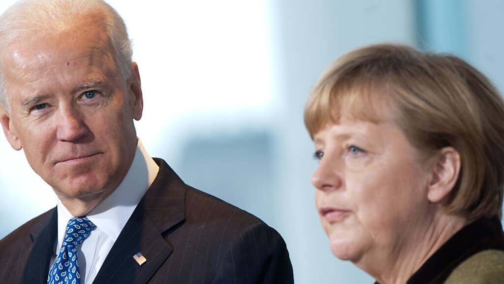 «Arbeitsbesuch»: US-Präsident Biden empfängt im Juli Kanzlerin Merkel im Weissen Haus.