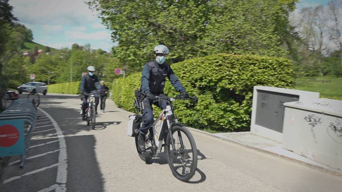 Verfolgung mit E-Bike: St.Galler Velopolizisten mit Strom im Einsatz