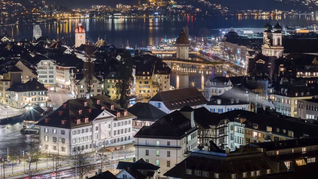 So schön habt ihr die Stadt Luzern noch nie gesehen