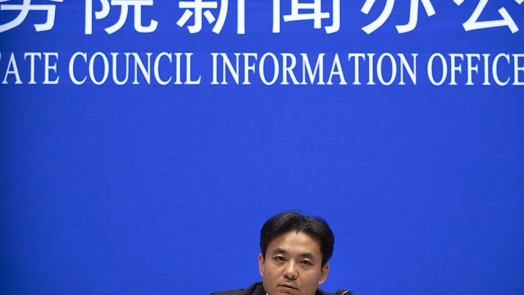 Yang Guang, Sprecher des für die chinesische Sonderverwaltungszonen Hongkong und Macau zuständigen Büros des Staatsrats, richtet eine scharfe Warnung an die Protestbewegung in Hongkong.
