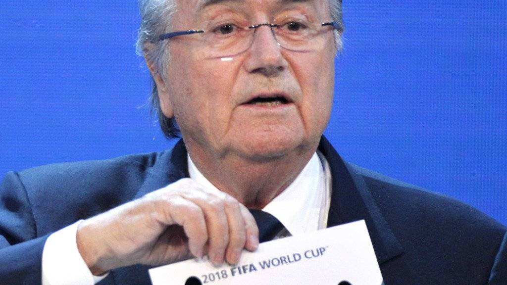 Sepp Blatter wird vom deutschen Nachrichtenmagazin «Der Spiegel» aktuell «in Schutz» genommen