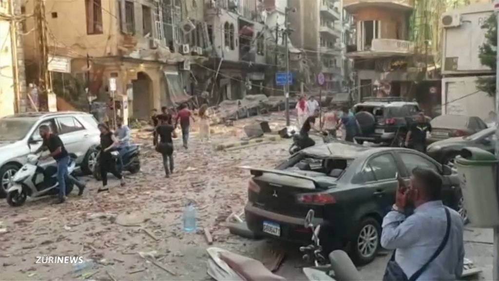 Beirut stürzt durch Explosion noch tiefer ins Elend