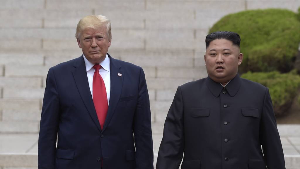 Die USA unter Führung von US-Präsident Donald Trump haben das abgeschottete Nordkorea von Diktator Kim Jong Un am Montag aufgefordert, zum Dialog über atomare Abrüstung zurückzukehren. (Archivbild)