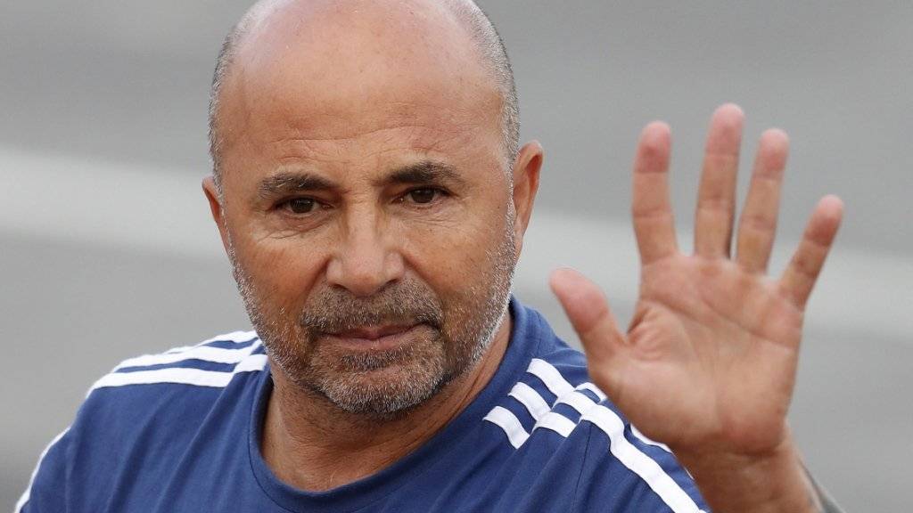 Sind die Tage von Argentiniens Nationaltrainer Jorge Sampaoli bald gezählt?