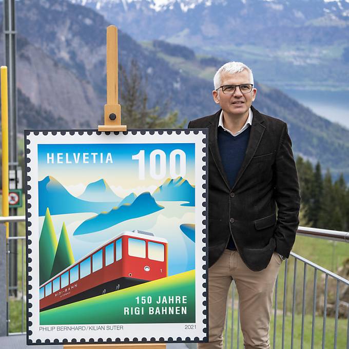Zum 150. Geburtstag: Post widmet den Rigibahnen eine Briefmarke