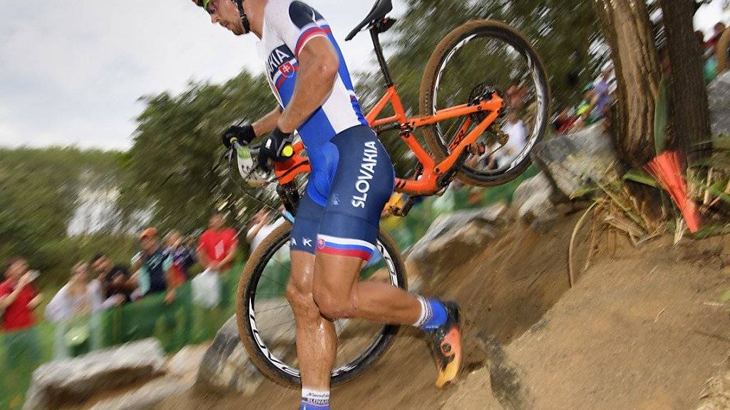 Im olympischen Bikerennen nach Blitzstart nicht vom Glück verfolgt: Peter Sagan