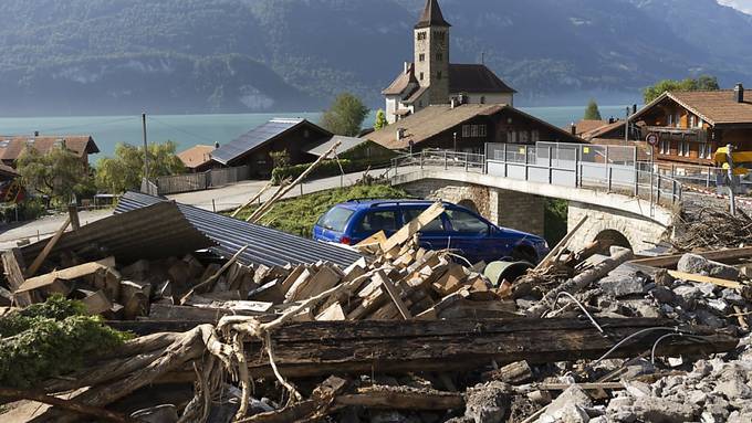 Kantonsstrasse bei Brienz ab Freitagabend wieder offen