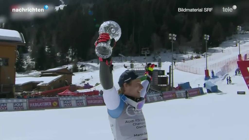 Marco Odermatt gewinnt Riesenslalom-Kristallkugel