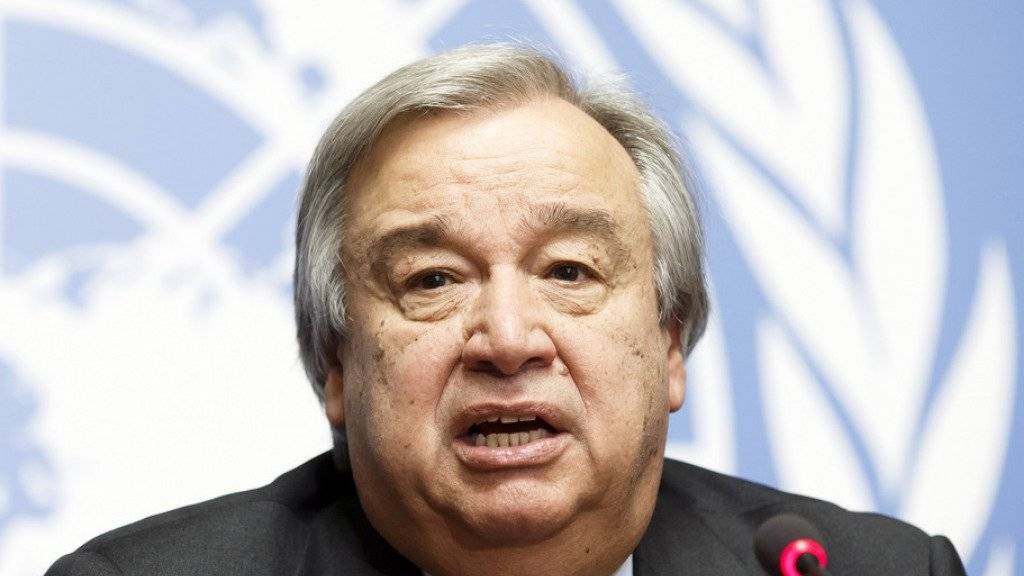 Der Portugiese Antonio Guterres ist vom UNO-Sicherheitsrat für den Posten des UNO-Generalsekretärs nominiert worden. (Archiv)