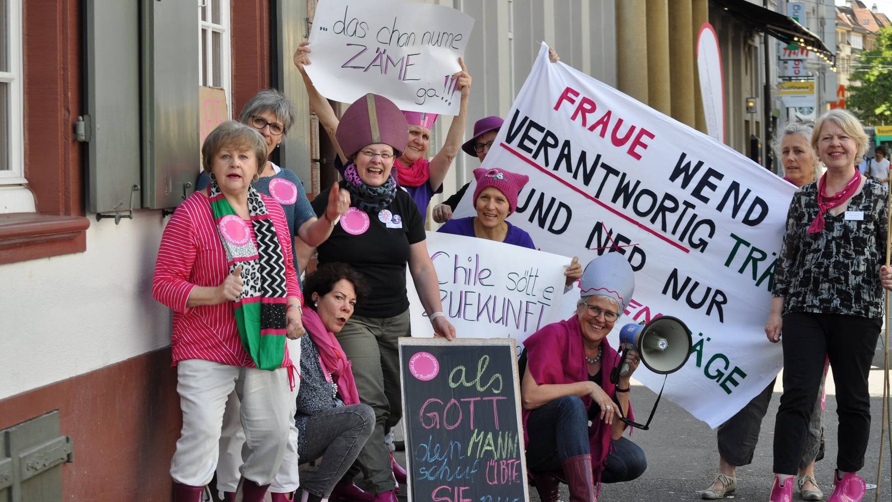 Auch die Kirchenfrauen planen verschiedene Aktionen am nationalen Frauenstreiktag.