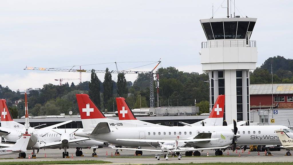 Nichts geht mehr: Am 29. August 2018 blieben die Flieger der Berner Airline SkyWork für immer am Boden (Archivbild).