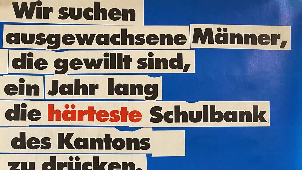 Kantonspolizei Aargau sucht mit Plakat von 1983 nach Nachwuchs