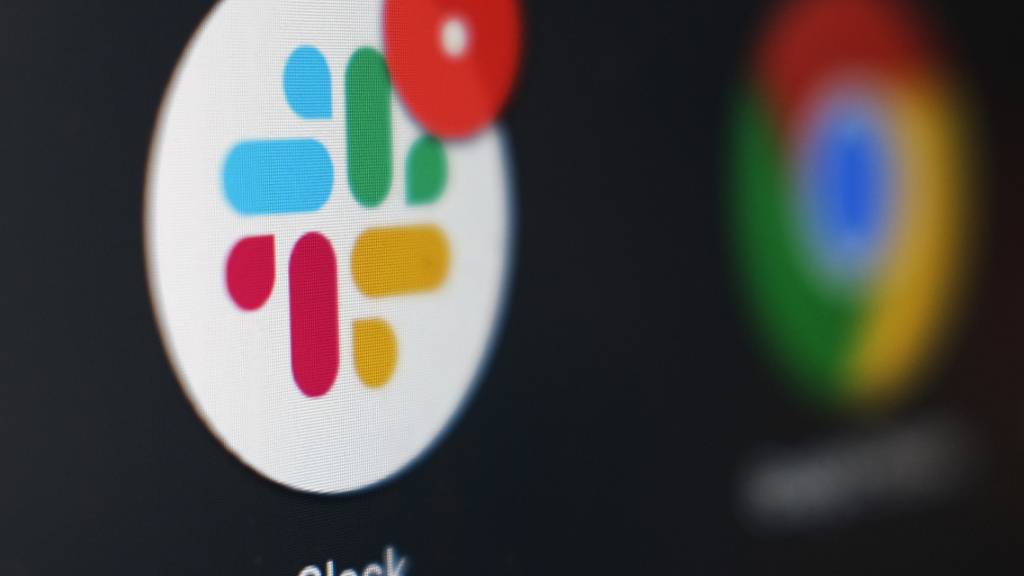 Der Nachrichtendienst für Unternehmen Slack gehört etwa zu Saleforce. (Archivbild)