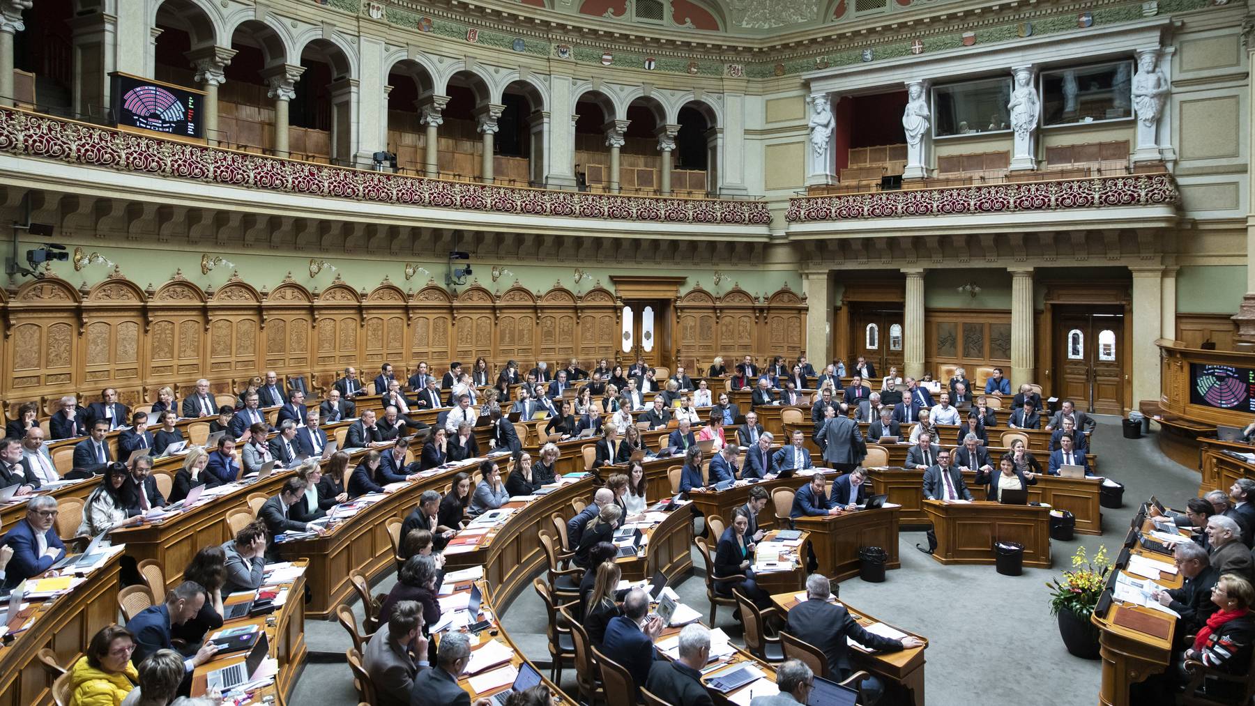 Das Parlament geht in die dritte Sessionswoche – trotz den bundesrätlichen Massnahmen. (Symbolbild)