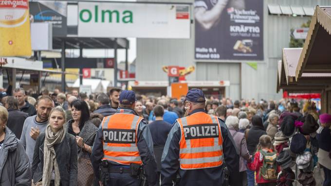 Friedliches erstes Olma-Wochenende