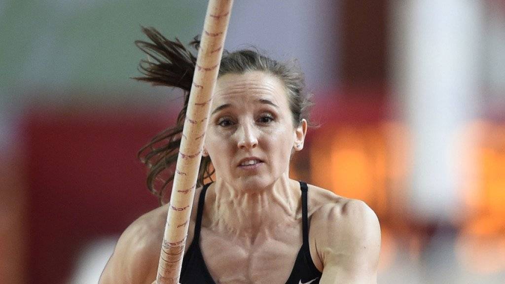 Nicole Büchler stellte in St. Gallen einen Schweizer Rekord in der Halle auf