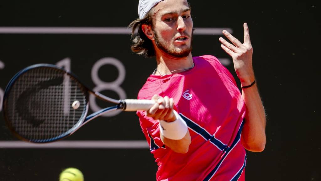 Out in der Qualifikation: Der Genfer Kilian Feldbausch (ATP 514) kann den Heimvorteil beim ATP-250-Turnier in Genf nicht nutzen