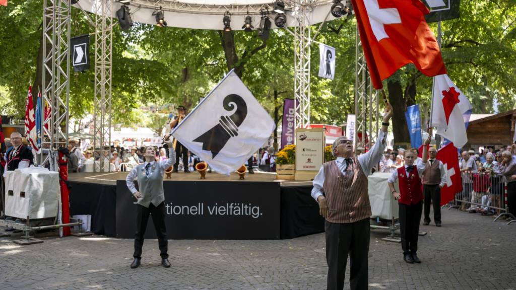 Startschuss zum 32. Eidgenössischen Jodlerfest in Basel