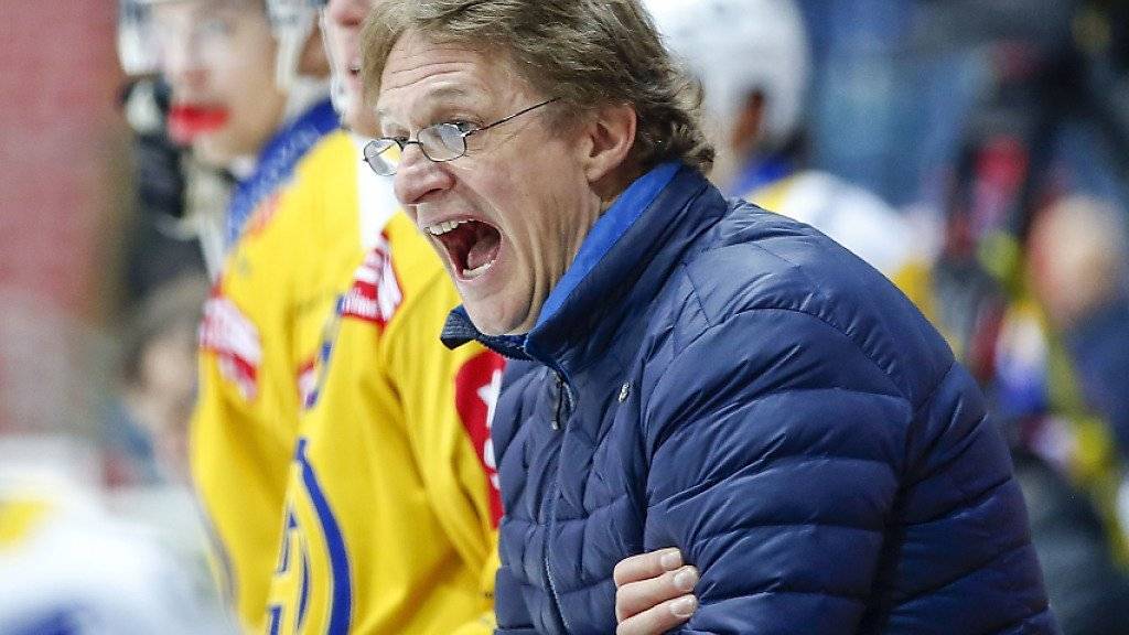 Zog mit dem HC Davos locker in die Halbfinals ein: Trainer Arno Del Curto