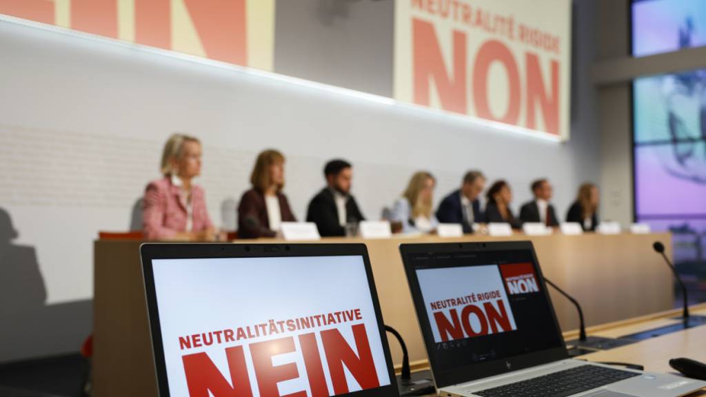 Fünf grosse Parteien treten gegen die Neutralitätsinitiative an